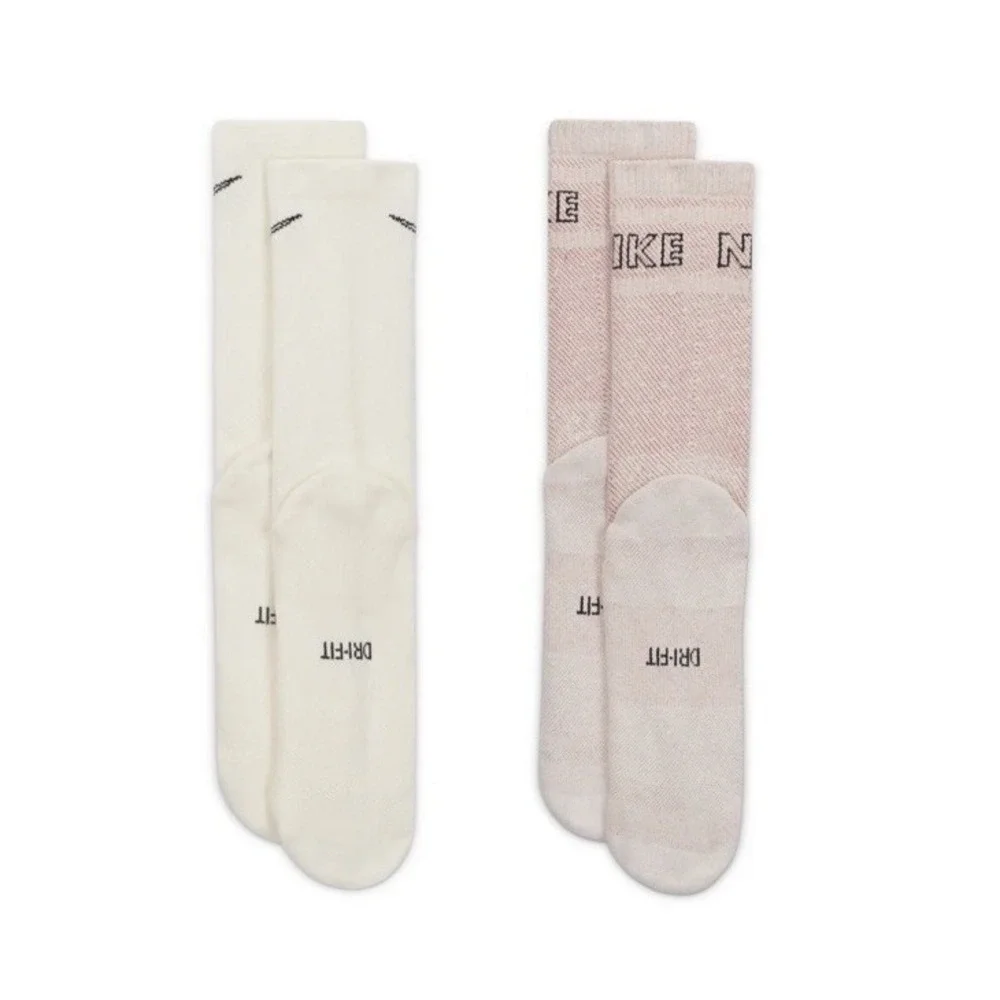 NIKE EVERYDAY PERF CUSH CREW 2P DZ1551-902 SOCKS‎ CREW TRAINING